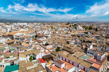 Naklejka premium Panoramic view of Cordoba