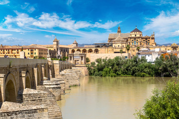 Fototapeta premium Roman Bridge in Cordoba