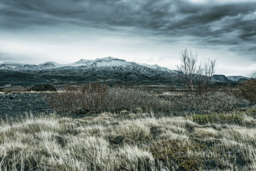 Iceland mountain landscape