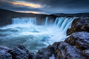 Waterfall in Iceland