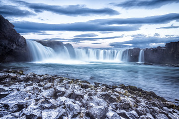 Godafoss-Wasserfall in Island