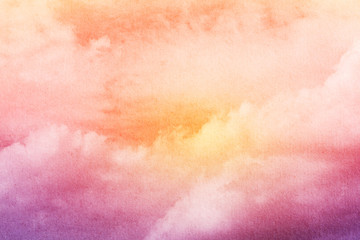 Fototapeta na wymiar soft cloud with gradient color and grunge texture, abstract background