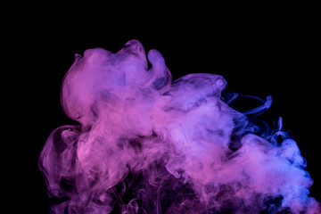 Abstract smoke Weipa. Personal vaporizers fragrant steam. The concept of alternative non-nicotine...