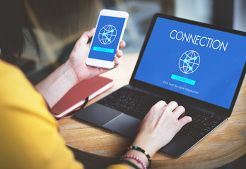 Connection Globalization Technology Internet Concept