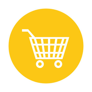 shopping cart icon image vector illustration design