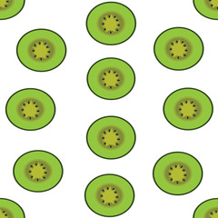 Colorful kiwi pattern