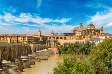 Fototapeta premium Roman Bridge in Cordoba