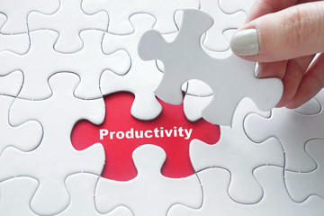 Productivity on jigsaw puzzle