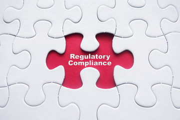 Missing puzzle with Regulatory Compliance word