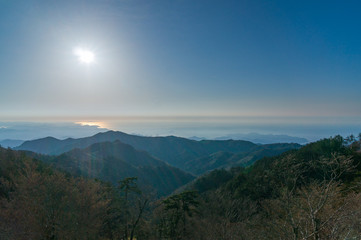 japanese landscape - odaigahara - kamikitayama - nara