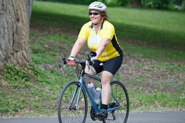 Female Bicycle Rider
