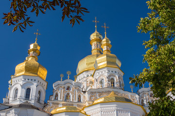 Fototapeta na wymiar Assumption Cathedral of Kiev Pechersk Lavra.
