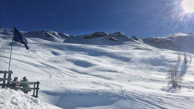 panorama delle piste da sci