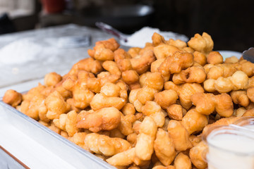 Deep-fried dough stick or Thai called Patongko