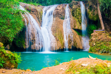 Tansawan waterfall in Doi Phu Nang national park
