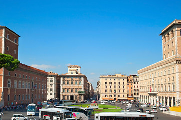 Obraz premium Venice square. Rome, Italy