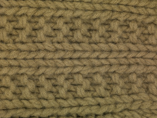 green fabric sweater texture background