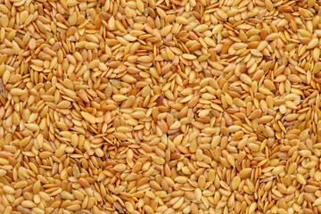 Linseed background and textured