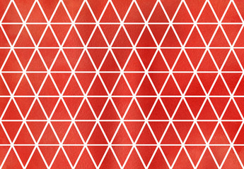 Watercolor triangle pattern.