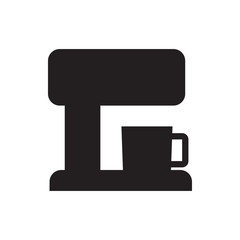 coffee machine icon illustration