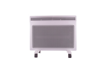 Electric heater on a white background