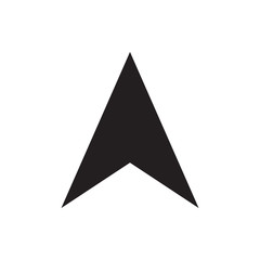 navigation arrow icon illustration