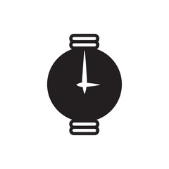 wrist watch icon illustration