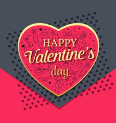 Valentines day gift card.