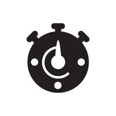 stopwatch icon illustration