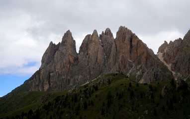 Felsen der Geisler Spitzen