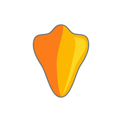 animal fang icon illustration