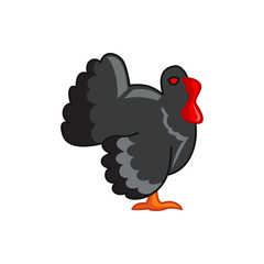turkey icon illustration