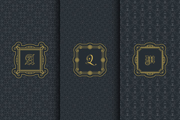 Vector vintage design elements