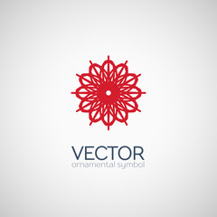 Fototapeta premium Vector geometric symbol