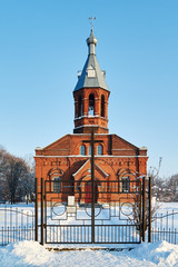 Obraz premium temple of the Holy Martyr Josaphat in Novovolynsk