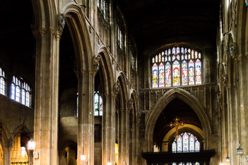 Church of St John the Baptist Nave D Cirencester England