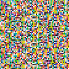 Colored Pixels Background