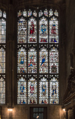 Church of St John the Baptist Stained Glass B Cirencester England