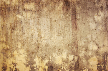 Old cracked plaster in grunge style