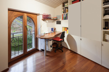 Interior of apartment, office room
