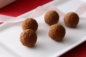 トリュフチョコレート　Chocolate truffle