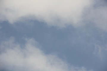 Fototapeta na wymiar White clouds on blue sky