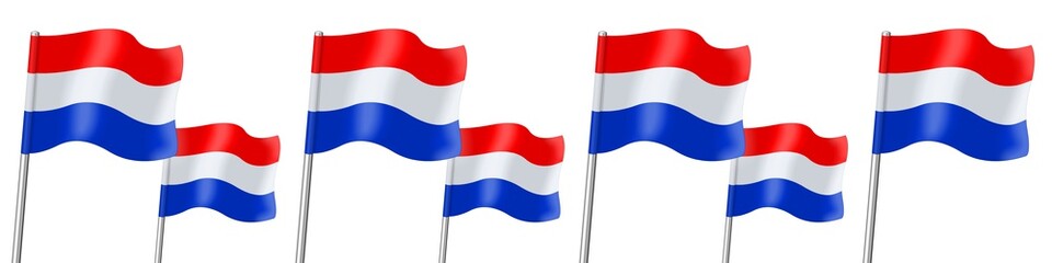 Banner. Flags. The Netherland 
