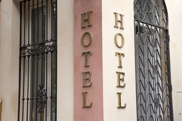 Hotel Sign