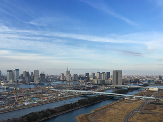Fototapeta na wymiar 東京臨海副都心の風景