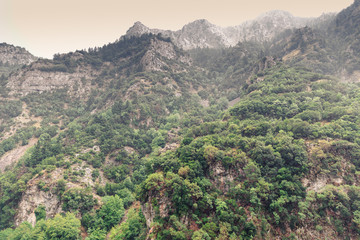 Obraz premium Rocky Mountains near Kalamata