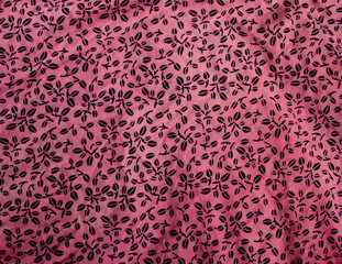 floral print fabric detail