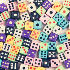 Gaming dice background