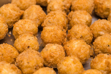 fried meatballs
