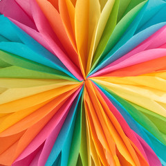Abstract colorful papers